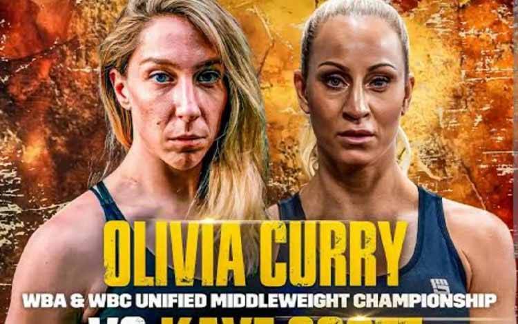 Curry dan Scott Naik Ring Rebut Juara Dunia Kelas Menengah Putri WBC