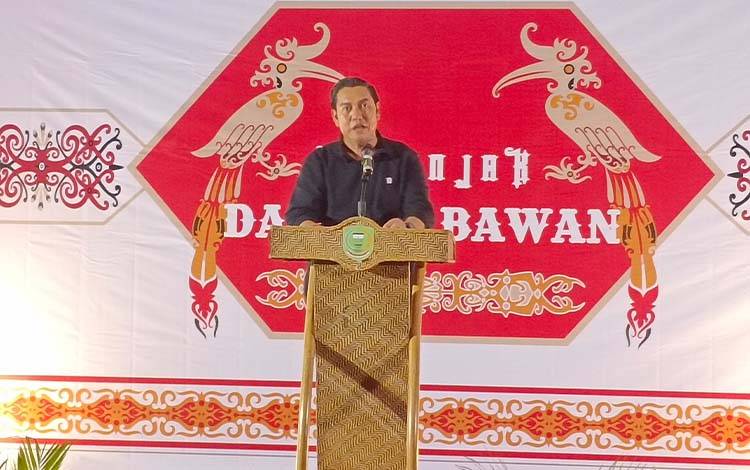 Dukung Kegiatan KPSHK, Wabup Pulang Pisau Hadiri Puncak Acara Kahanjak Darung Bawan