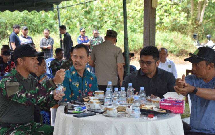 Porprov Semakin Dekat, Dandim Kapuas Persilahkan Atlet Menembak Berlatih di Lapangan Tembak Kodim