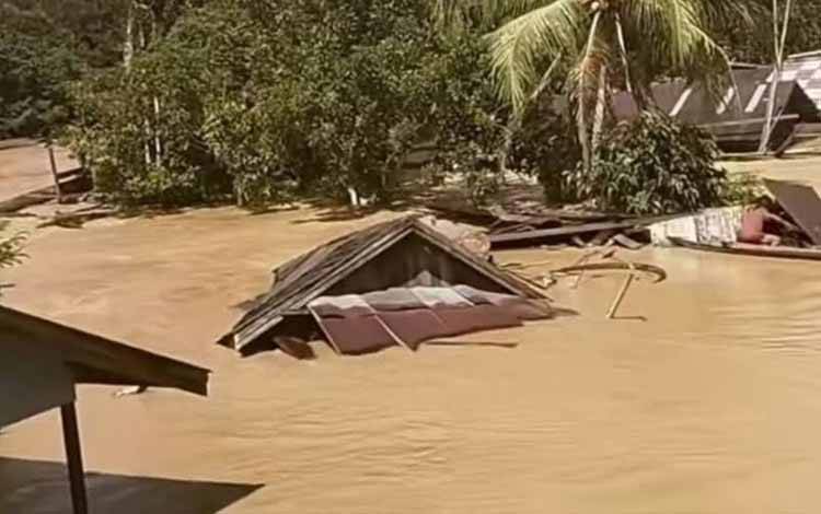 BPBD Kalteng Imbau Warga Tetap Waspada Potensi Banjir Susulan