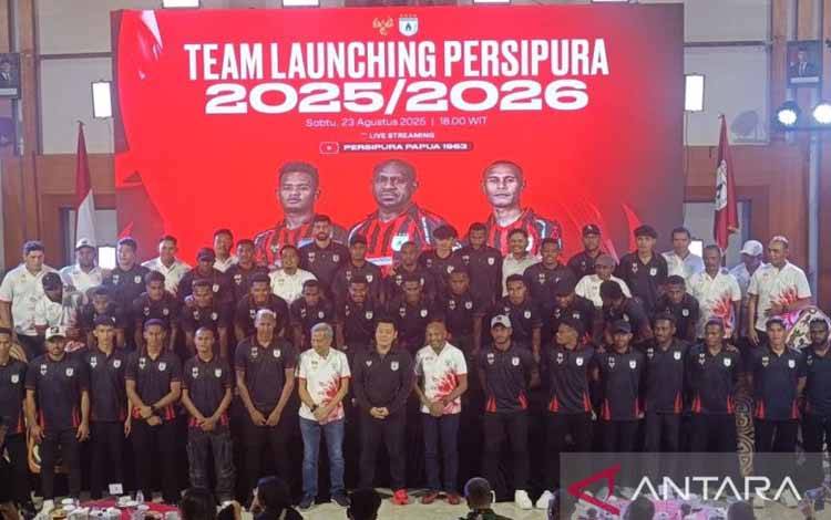Persipura Jayapura Luncurkan Tim untuk Kompetisi Liga 2 Indonesia