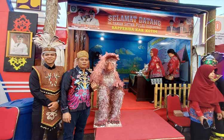 Bapperida Kotim Ajak Masyarakat Beri Masukan Pembangunan Taman Satwa Pulau Hanibung di Sampit Trade Expo