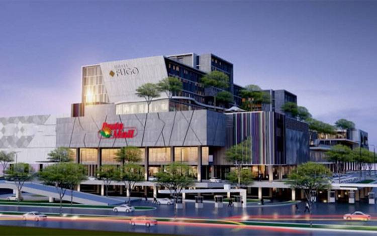 Desain Duta Mall Palangka Raya (Foto: Ist)