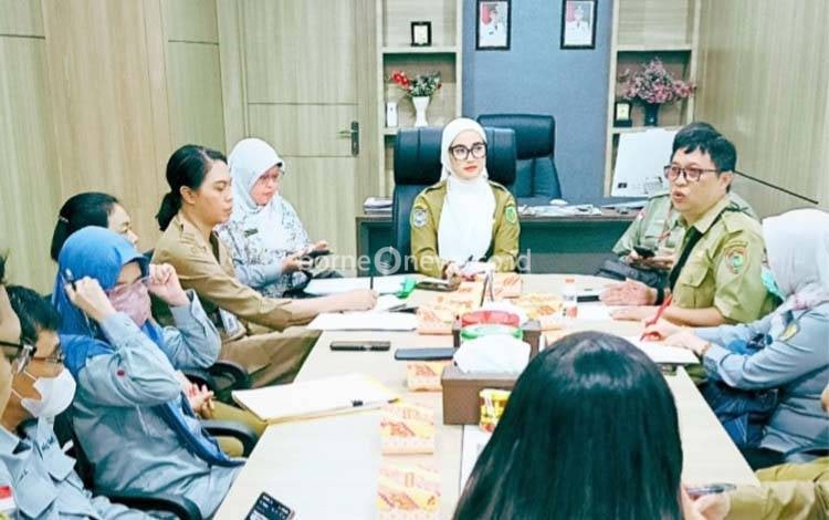 DPMPTSP Palangka Raya Koordinasi Lintas Sektor untuk Perpanjangan Izin Operasional Puskesmas