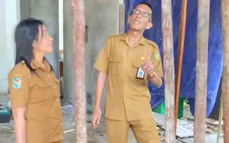 Dinas PUPR Palangka Raya Awasi Pembangunan Gedung Kantor Bapenda, Pastikan Sesuai Standar