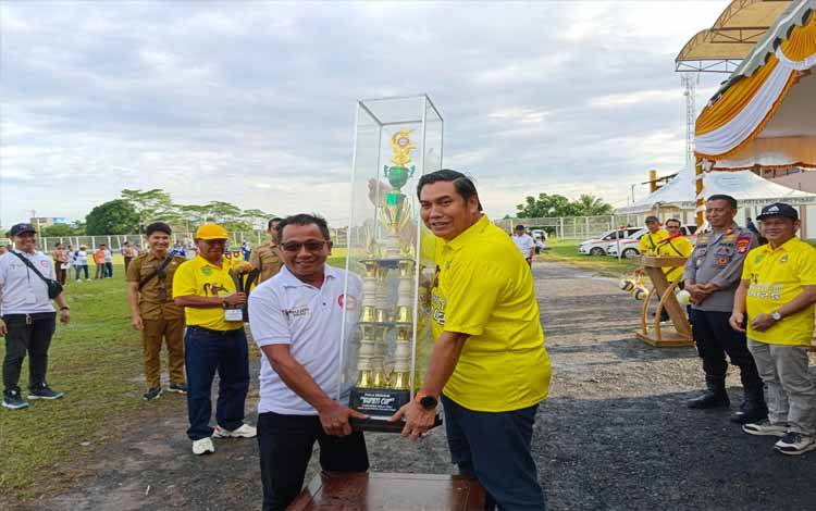 12 Tim Ikut Turnamen Bola Voli Bupati Cup Pulang Pisau