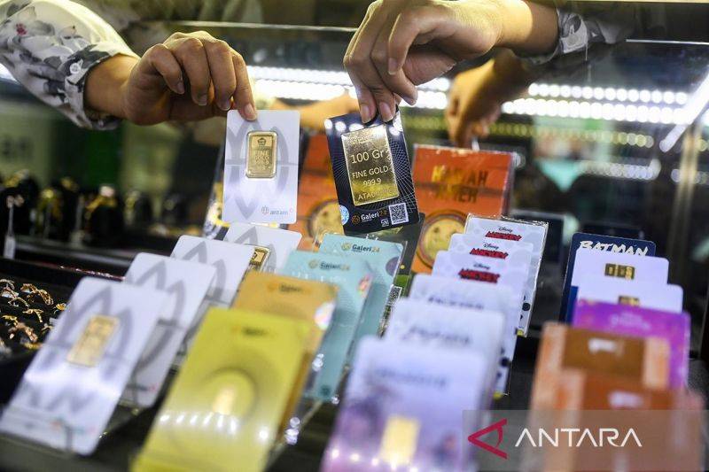 Harga Tiga Produk Emas di Pegadaian Selasa ini Fluktuatif