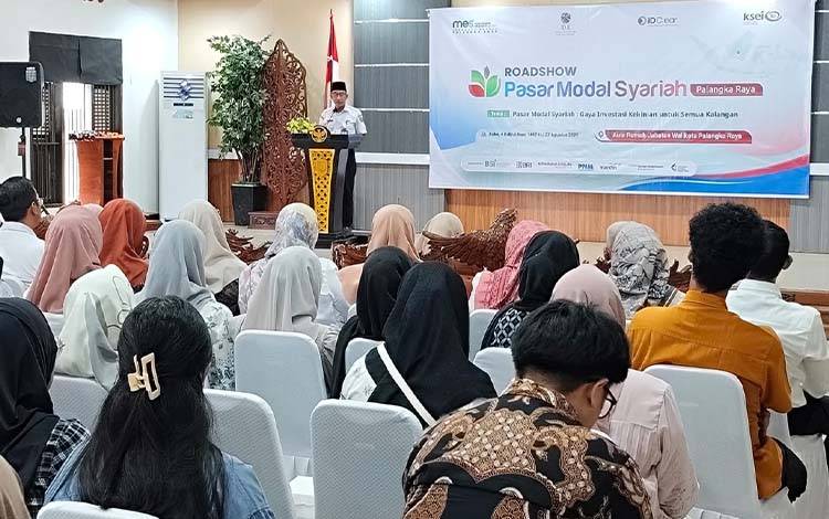 MES Palangka Raya Gencarkan Literasi Keuangan Syariah, Gandeng Bursa Efek untuk Roadshow