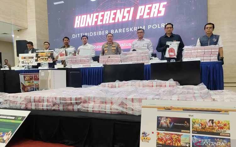 Polri Blokir 576 Rekening Senilai Rp63,7 Miliar Terkait Judi Online