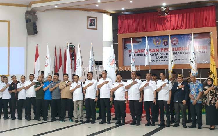 14 Kapolres se-Kalteng Resmi Jabat Ketua PBVSI Kabupaten/Kota