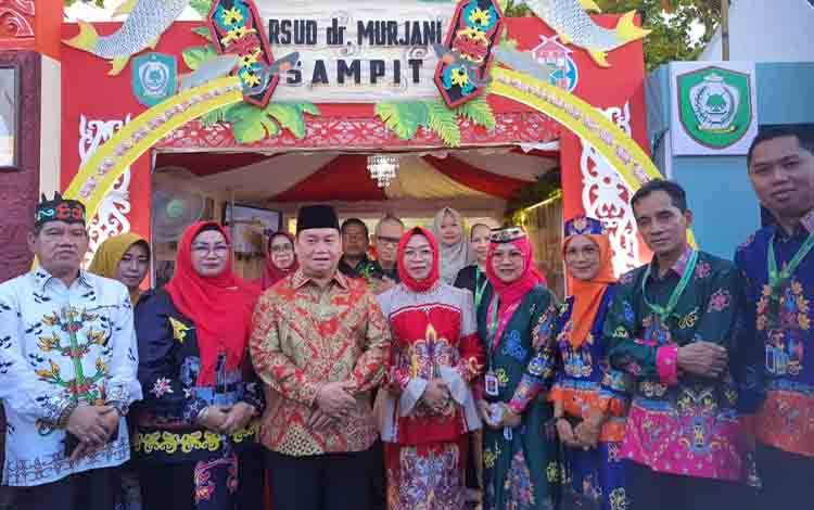 RSUD dr. Murjani Sampit Berikan Layanan Kesehatan Gratis di Sampit Trade Expo 2025