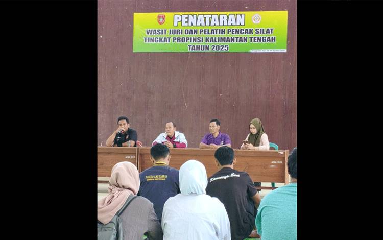 Penataran Wasit, Juri dan Pelatih Pencak Silat Tingkat Provinsi Kalteng Resmi Dibuka di Pangkalan Bun