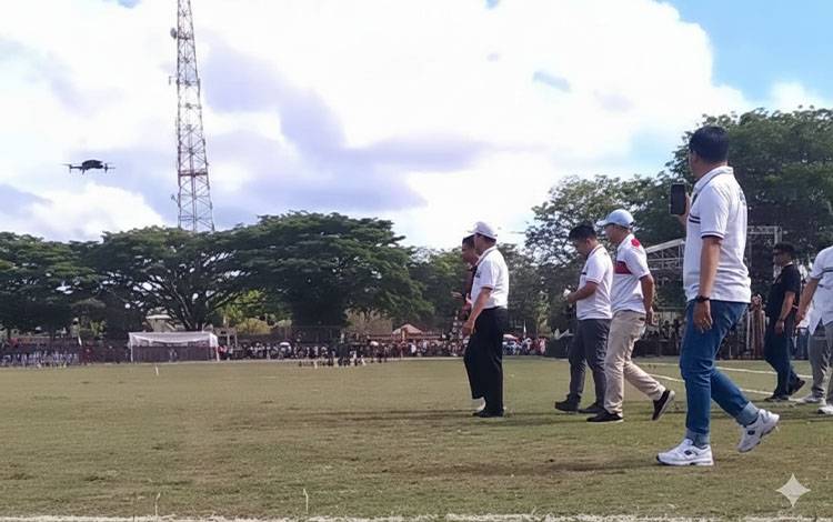 Warga Kapuas Mulai Padati Stadion Panunjung Tarung Saksikan Pembukaan Gubernur Cup 2025