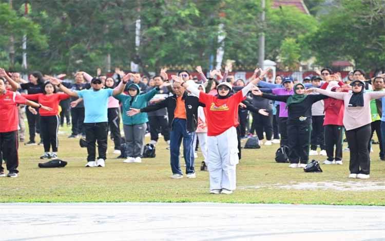 Wagub Edy Pratowo Ajak ASN Budayakan Olahraga untuk Dukung Kinerja