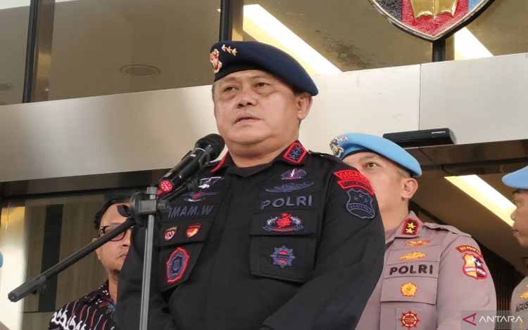 Dankorbrimob Sampaikan Permintaan Maaf Usai Personel Tabrak Ojol