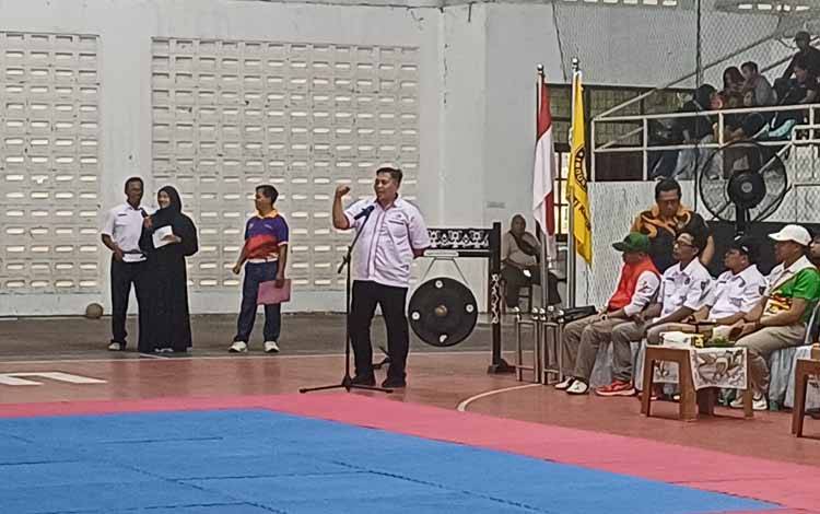 KONI Kotim Apresiasi Kejuaraan Rektor Unda Cup II Taekwondo Championship