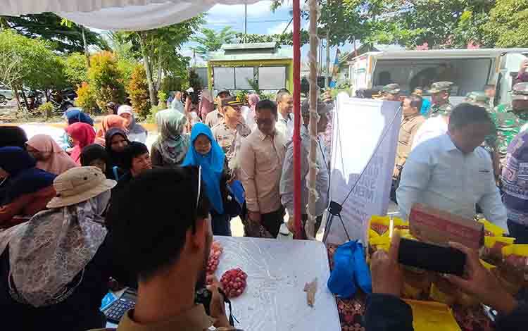 Pemko Palangka Raya Sukseskan Gerakan Pangan Murah Serentak