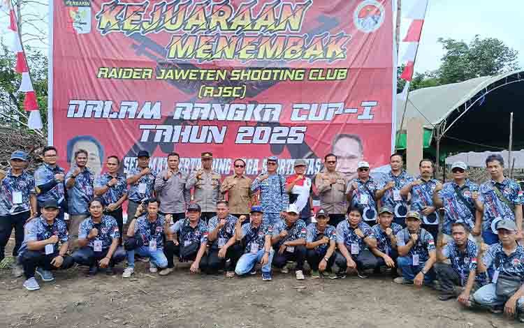 Pj Sekda Barito Timur Buka Kejuaraan Menembak RJSC Cup I di Desa Jaweten
