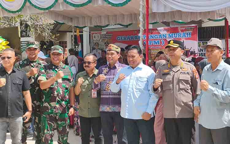 Wakil Wali Kota Palangka Raya Dukung Gerakan Pangan Murah