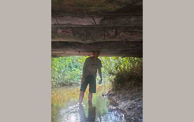Jembatan di Desa Jemuat Kembali Jadi Sasaran Perusakan
