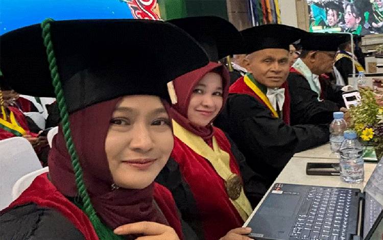 Anggota Senat menghadiri kegiatan Wisuda Universitas Sumatera Utara atau USU menggelar Upacara Wisuda Periode IV Tahun Akademik 2024/2025 pada tanggal 29 Agustus 2025.(FOTO: Istimewa)