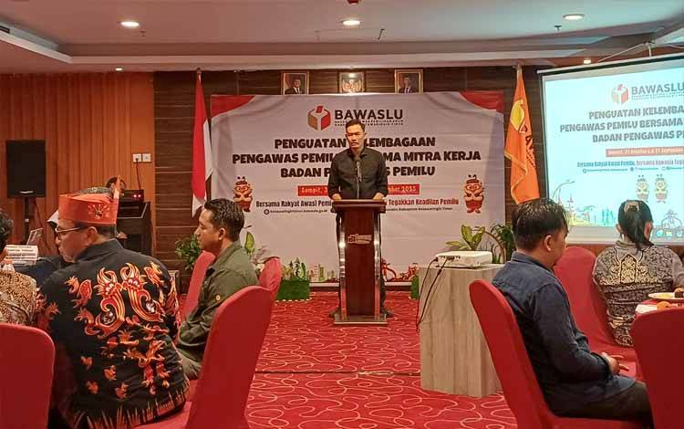 Pemkab Kotim Dukung Penguatan Kelembagaan Pengawas Pemilu