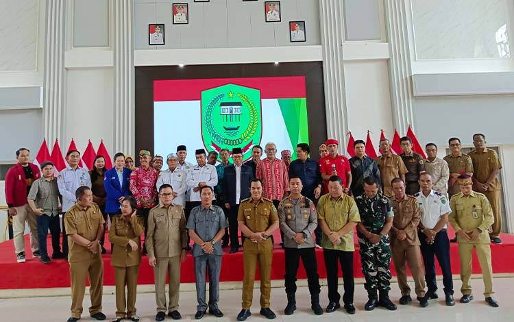 Bupati Pulang Pisau Ajak Masyarakat Jaga Kemanan dan Kedamaian Bumi Handep Hapakat