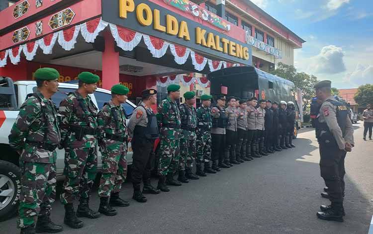 TNI-Polri Gelar Patroli Skala Besar Jaga Kondusivitas Palangka Raya