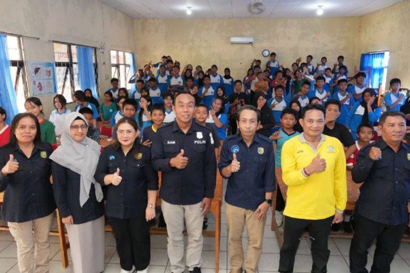 Diskominfo Palangka Raya Edukasi Siswa Bahaya Judi Online