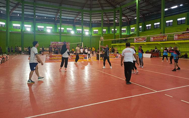 Turnamen Voli dan Futsal Antar-OPD Kotim Digelar Meriah, Jalin Silaturahmi dan Semangat HUT RI
