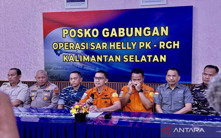 Helikopter Hilang Kontak Ditemukan di Hutan Mentewe Kalsel