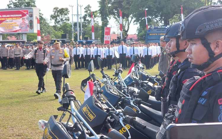 Polda Kalteng Gelar Operasi Aman Nusa I untuk Pulihkan Kamtibmas Pasca Demo