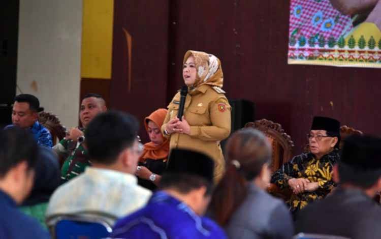 Bertemu Para Tokoh Masyarakat, Bupati Kobar Komitmen Bangun Infrastruktur