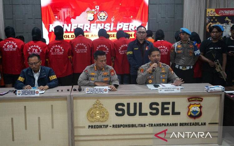 Tersangka Pelaku Kerusuhan di Makassar Bertambah Menjadi 29 Orang
