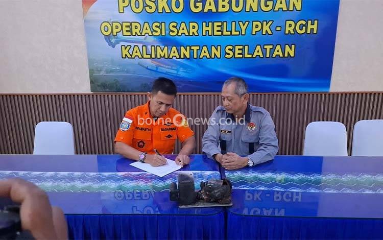 KNKT Tangani Khusus Kotak Hitam Helikopter Tujuan Palangka Raya yang Jatuh
