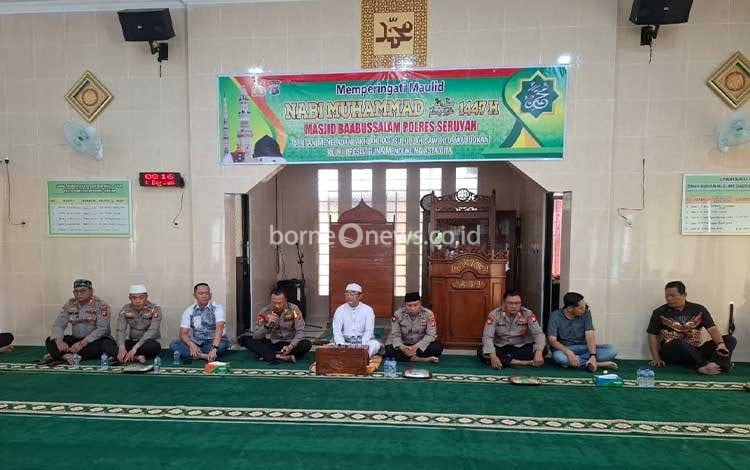 Polres Seruyan Peringati Maulid Nabi Muhammad SAW 1447 Hijriah