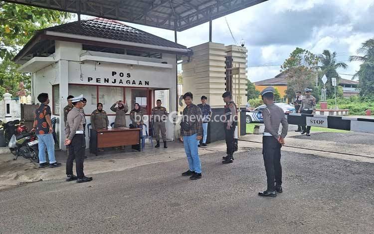 Polres Seruyan Patroli Operasi Aman Nusa I Telabang 2025 di Kuala Pembuang