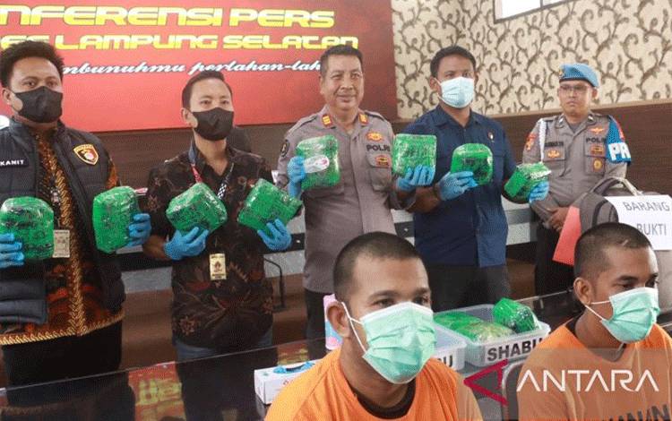 Polisi Gagalkan Penyelundupan 11,8 Kg Sabu
