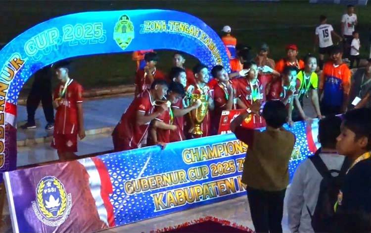 Drama Adu Penalti Antar Kapuas Bersinar 88 FC Juarai Gubernur Cup 2025 Zona Tengah
