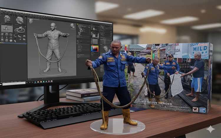 Begini Cara Membuat Miniatur Pajangan Realistis dengan Bantuan AI, Siap Digerakkan Menjadi Video