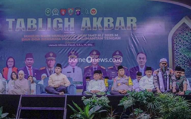 Gubernur Kalteng Ajak Warga Jaga Persatuan untuk Bangun Daerah yang Damai dan Rukun