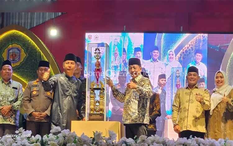 Kecamatan Murung Kembali Raih Juara Umum STQ ke-12 Tingkat Kabupaten Murung Raya