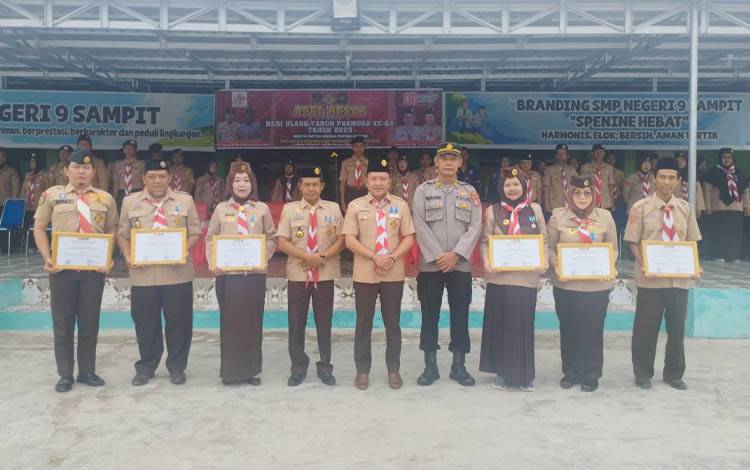 Kwartir Ranting Pramuka Baamang Tetapkan Gugus Depan Tergiat 2025