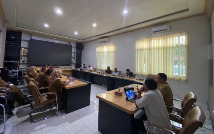 Pemkab Kapuas dan BPK RI Bahas Kinerja Pemerintah Daerah Terkait Upaya Ketahanan Pangan