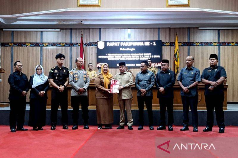 Pemkab Kotim Usulkan Raperda APBD 2026 Sebesar Rp1,8 Triliun