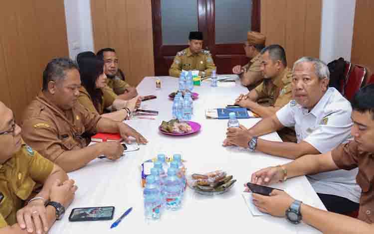 Wabup Seruyan Ikuti Rakor Pengendalian Inflasi Daerah Secara Virtual