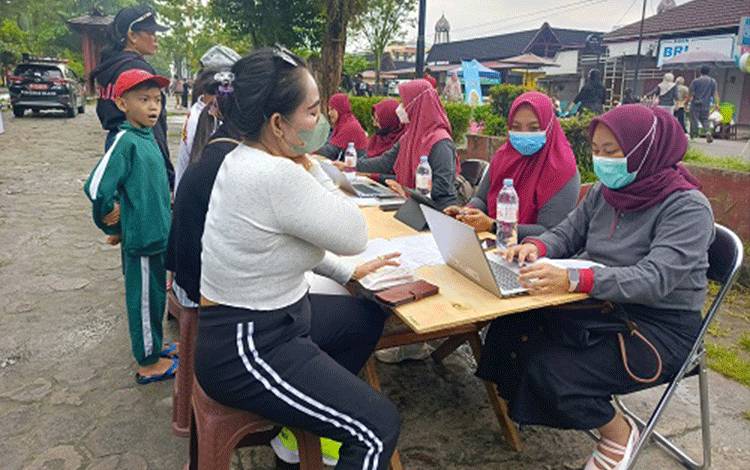 Dinkes Kotim Rutin Gelar Pemeriksaan Kesehatan Gratis di Taman Kota