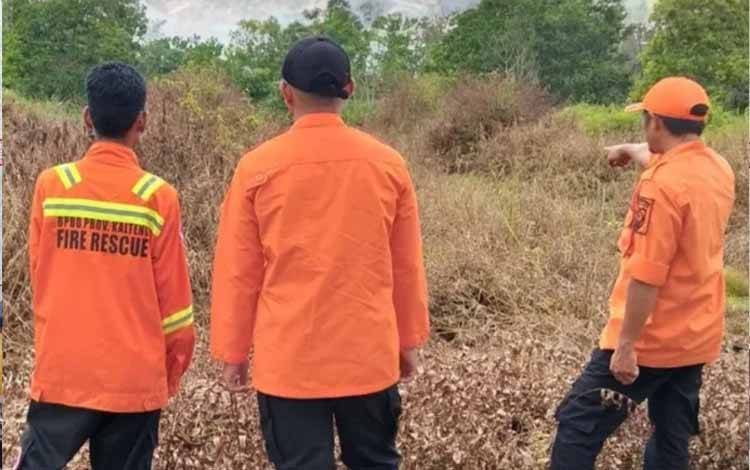 Tim sedang melaksanakan patroli karhutla dan sosialisasi larangan membakar lahan, Selasa, 9 September 2025. (FOTO:PUSDALOPS KALTENG)