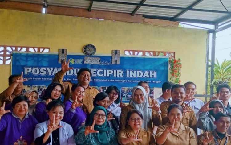 Dispursip Palangka Raya Gencarkan Layanan Perpustakaan Keliling, Sasar Posyandu Kecipir Indah