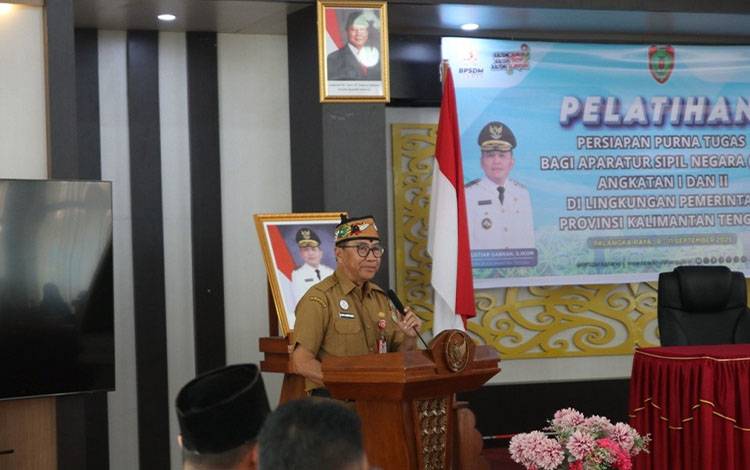 ASN di Kalteng Perlu Manajemen Kehidupan Pasca Pensiun